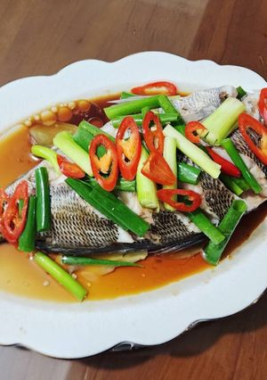 極鮮原味蒸魚（極上の鮮味蒸し魚） 的食譜成品照片