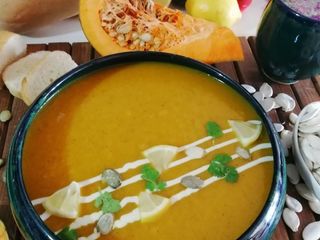 سوپ کدوحلوایی