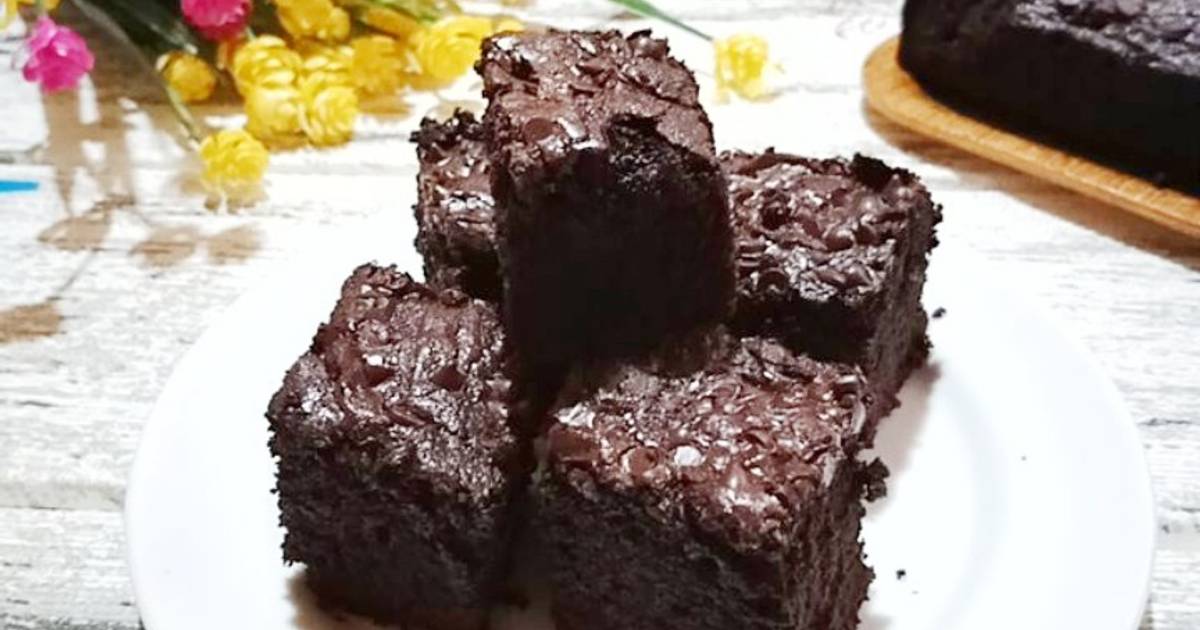 Resep Fudgy Brownies Dengan Bahan Sederhana