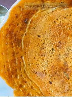 A picture of Vegetable besan chilla.