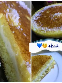 صورة لوصفة بسبوسه بالقشطه