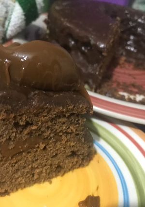 Una foto de Choco torta microondas