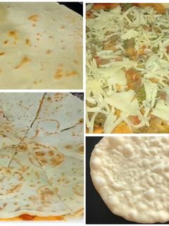 صورة لوصفة البيتزا المحشيه