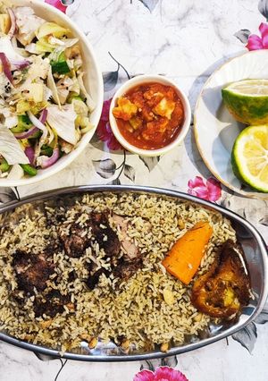 عکسی از دستور لوبیا پلو شیرازی (پلو شوشتری) 😋