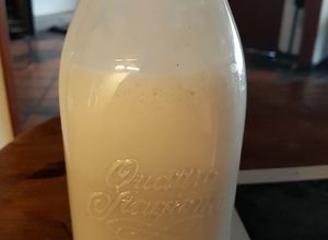 Una foto de Leche de Almendras