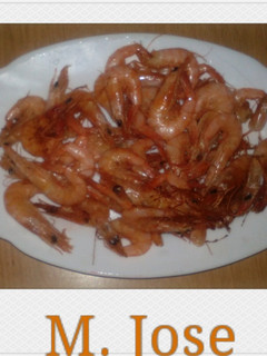 Una foto de Gambas arroceras