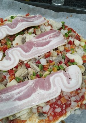 Una foto de Pizza rápida