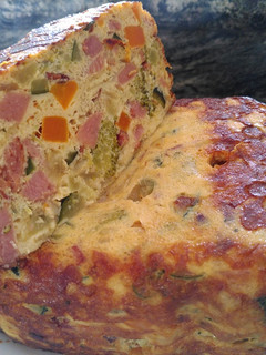 Una foto de Pastel de verduras con Jamón York y panceta en Panificadora Lidl