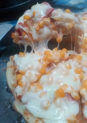 Foto resep Pizza teflon crispy crust