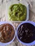 Selai coklat, tiramisu dan Matcha homemade