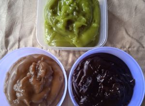 Foto resep Selai coklat, tiramisu dan Matcha homemade