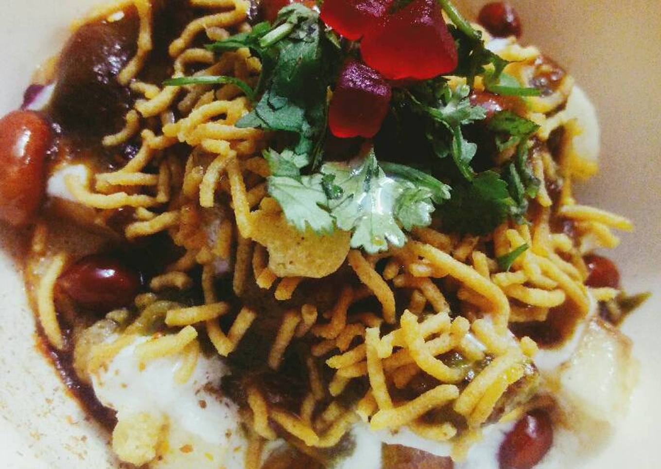 Lauki fruit chaat