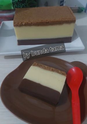 Foto resep Puding Cheesecake chocolate