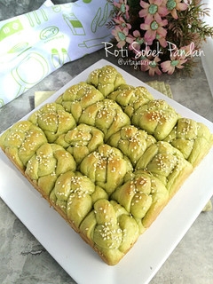Foto resep Roti Sobek Pandan Santan