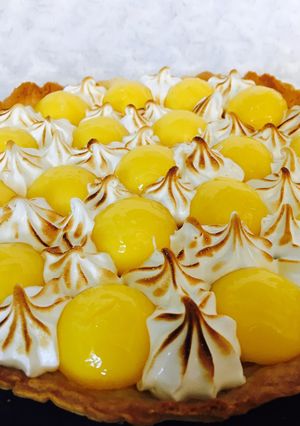 Une photo de Tarte au citron meringuée