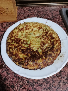 Una foto de Tortilla de Calabacín