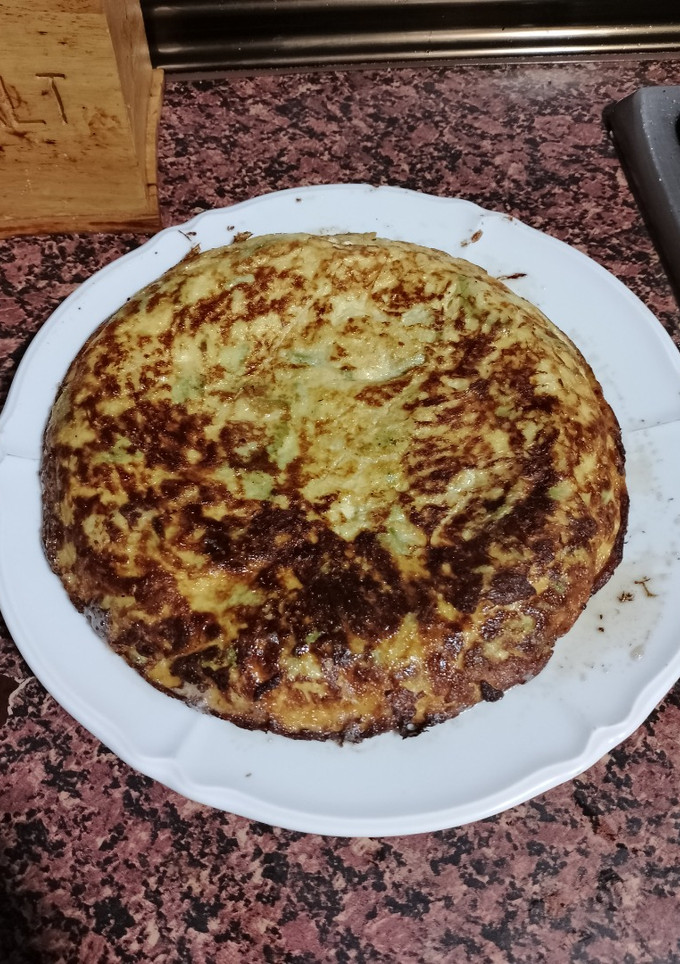 Una foto de Tortilla de Calabacín