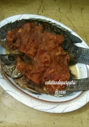Foto resep Tilapia Garing Siram Saus Rica Rica