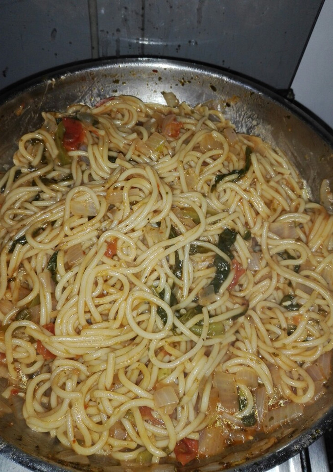 Una foto de One pot pasta Spaghetti!!