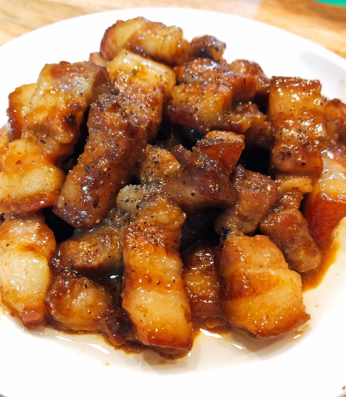 Hình của món Thịt ba rọi kho tiêu.