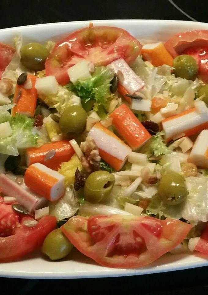 Una foto de Hoy una ensalada variada
