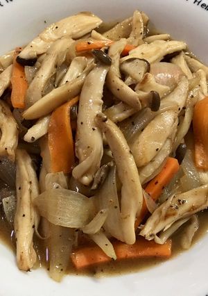 黑胡椒杏鮑菇 的食譜成品照片