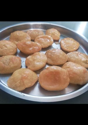A picture of खुसखुशीत बालूशाई.