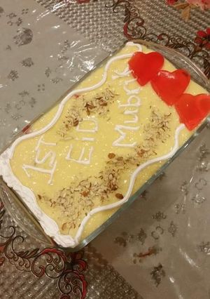 A picture of Fruit trifle.