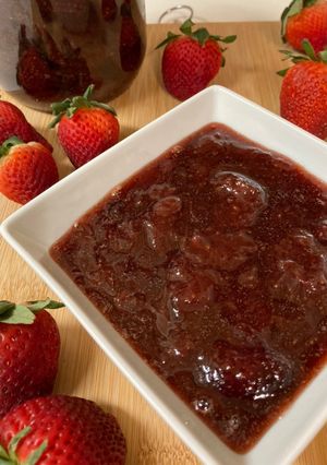 A picture of Homemade Strawberry Jam.