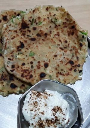 પાલક કોર્ન પનીર પરાઠા રેસીપી મુખ્ય ફોટો