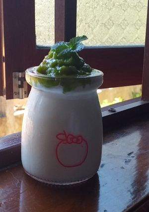 Hình của món Sữa chua dẻo.