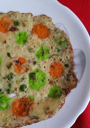 A picture of Polka dots cheela.