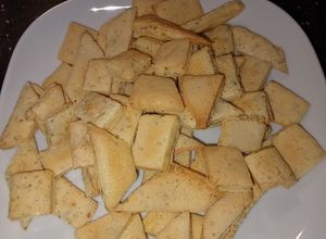 Foto de Biscoito de tapioca com queijo parmesão