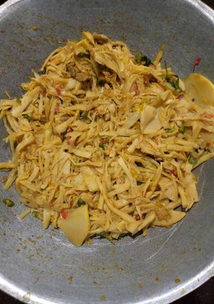 Foto resep Tumis rebung campur kemangi