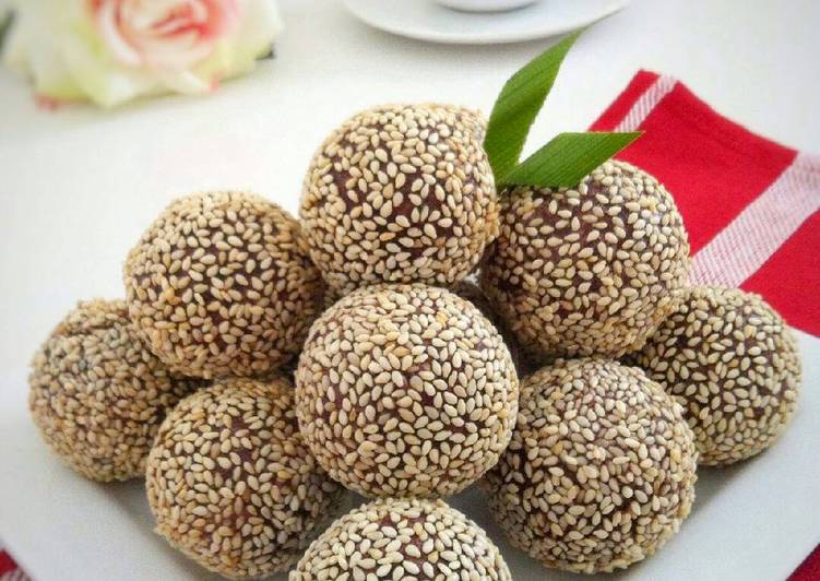 Cara Buat Onde Onde Ketan malaynaknak