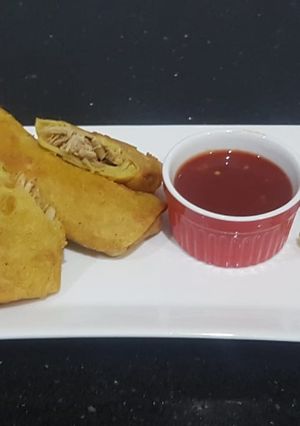 A picture of Chinese roll.