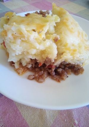 Una foto de Pastel de carne a mi manera