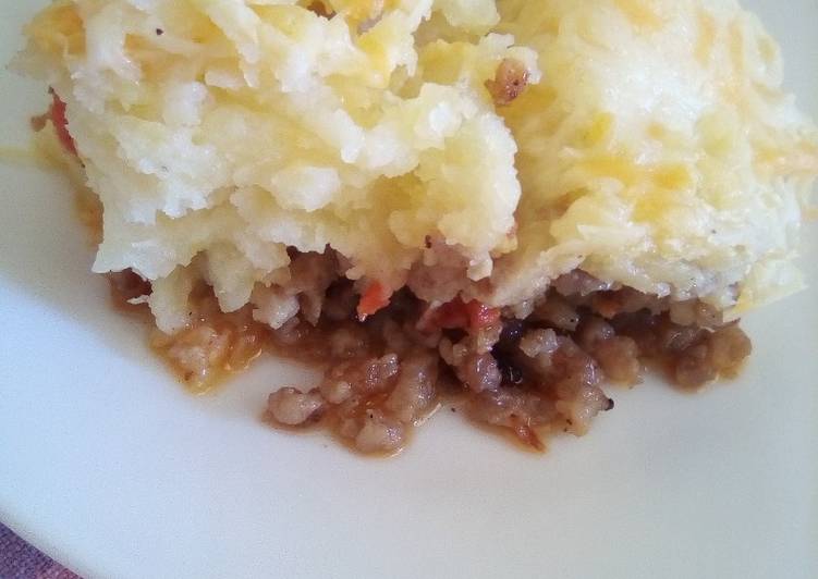 Pastel de carne a mi manera
