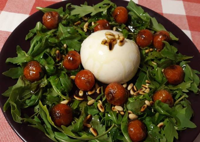 Innovación en la cocina: burrata con un toque diferente