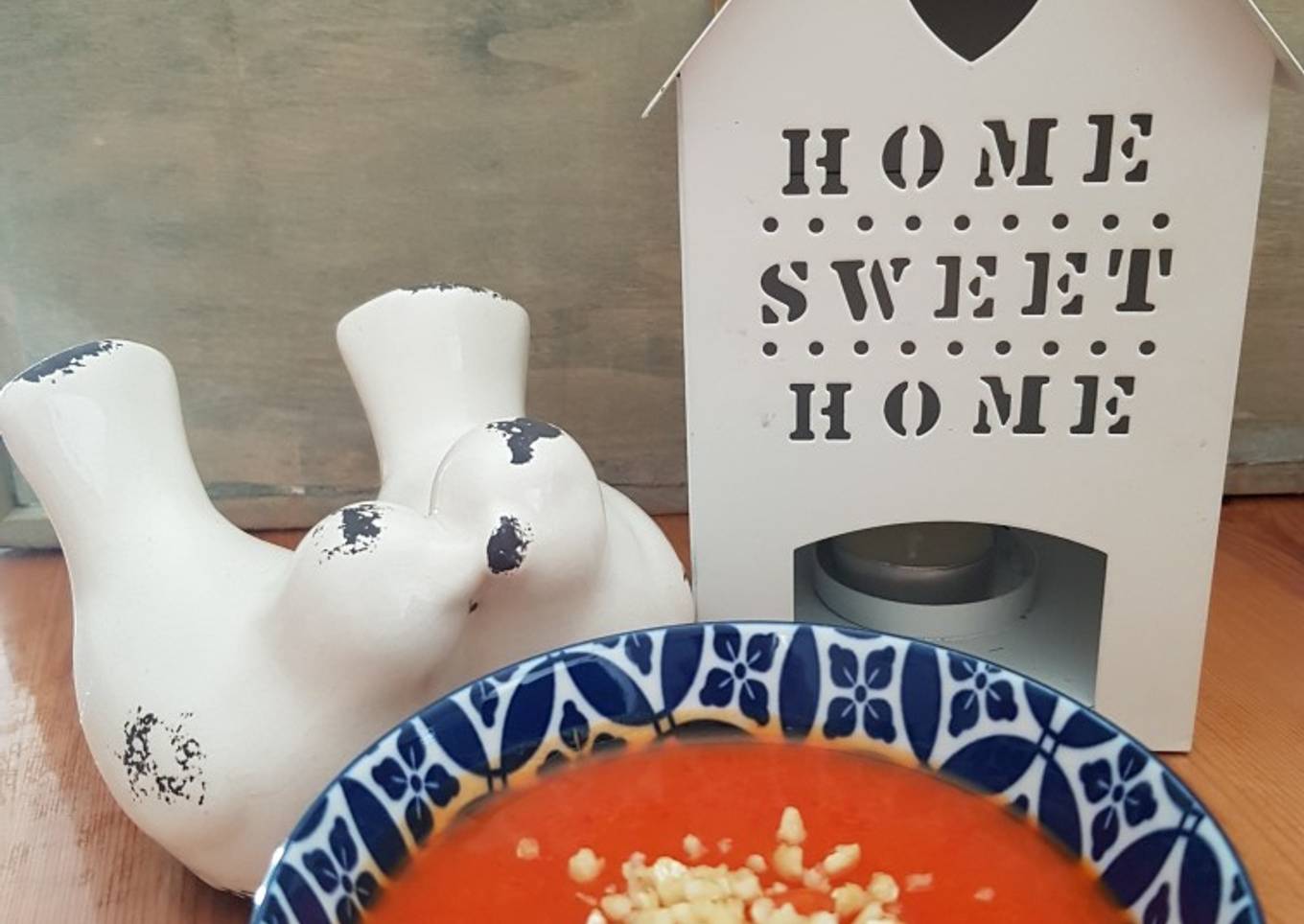 Soupe poivron patidou