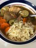 Caldo de filete de pescado!