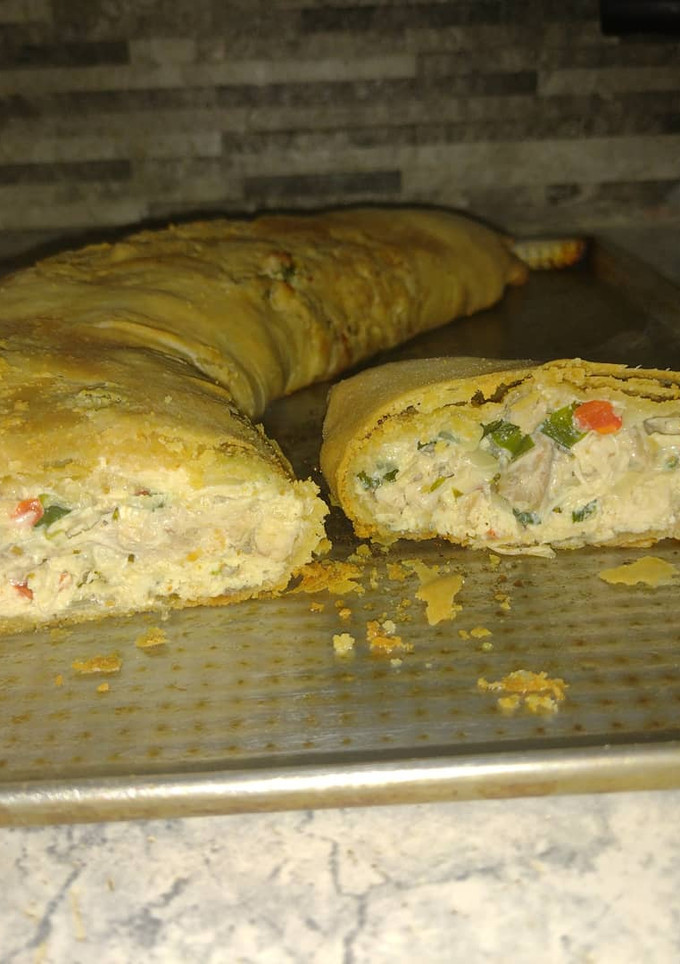 Una foto de Strudel de pollo