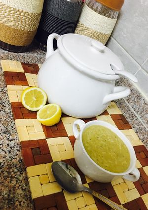 صورة لوصفة شوربة عدس بالشعيريه