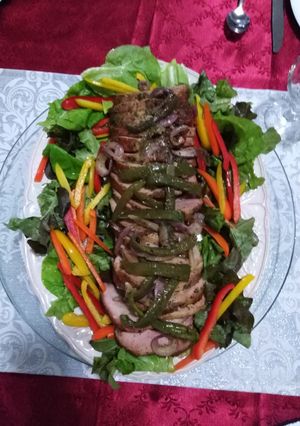 Una foto de Lomo de cerdo ahumado