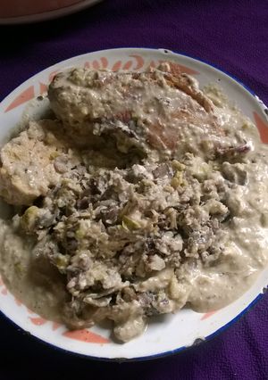 Foto resep Ikan manyung/cucut asap dan jantung pisang masak santan