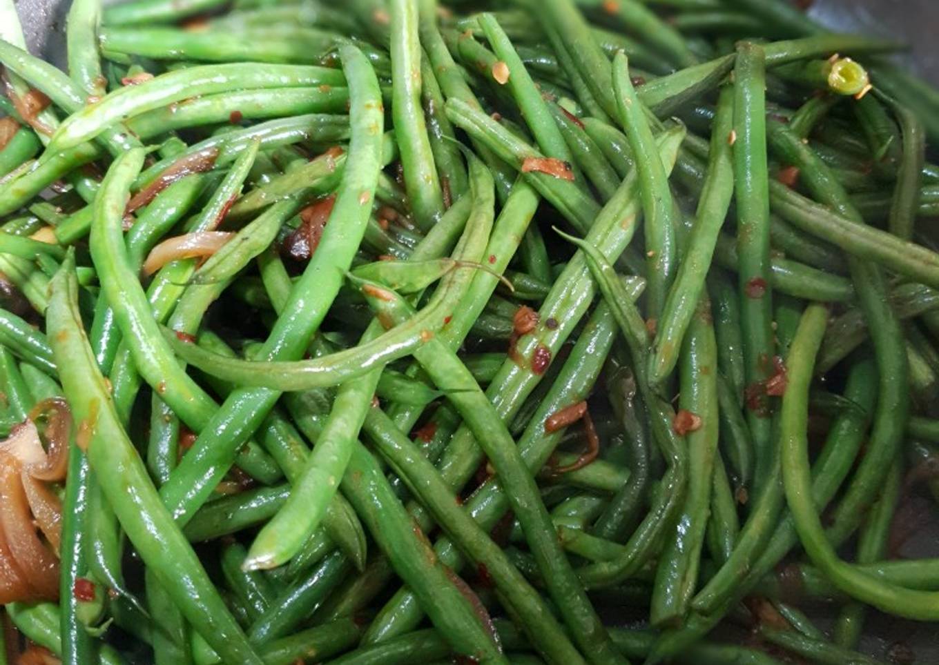 Green bean stir-fry