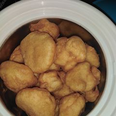 A picture of Kosai/ Akara/ Beans cake.