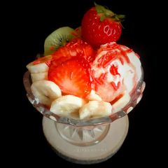 A picture of Ice-cream Sundae.