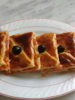 صورة لوصفة كوكا مورقة بدون عجينة التوريق