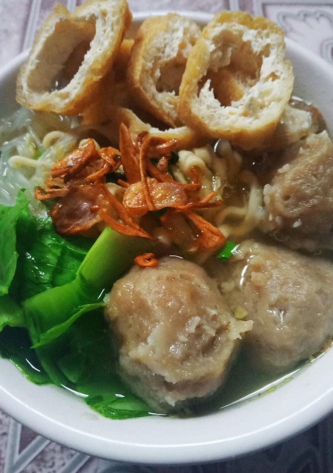 Foto resep Bakso solo (resep kuah)